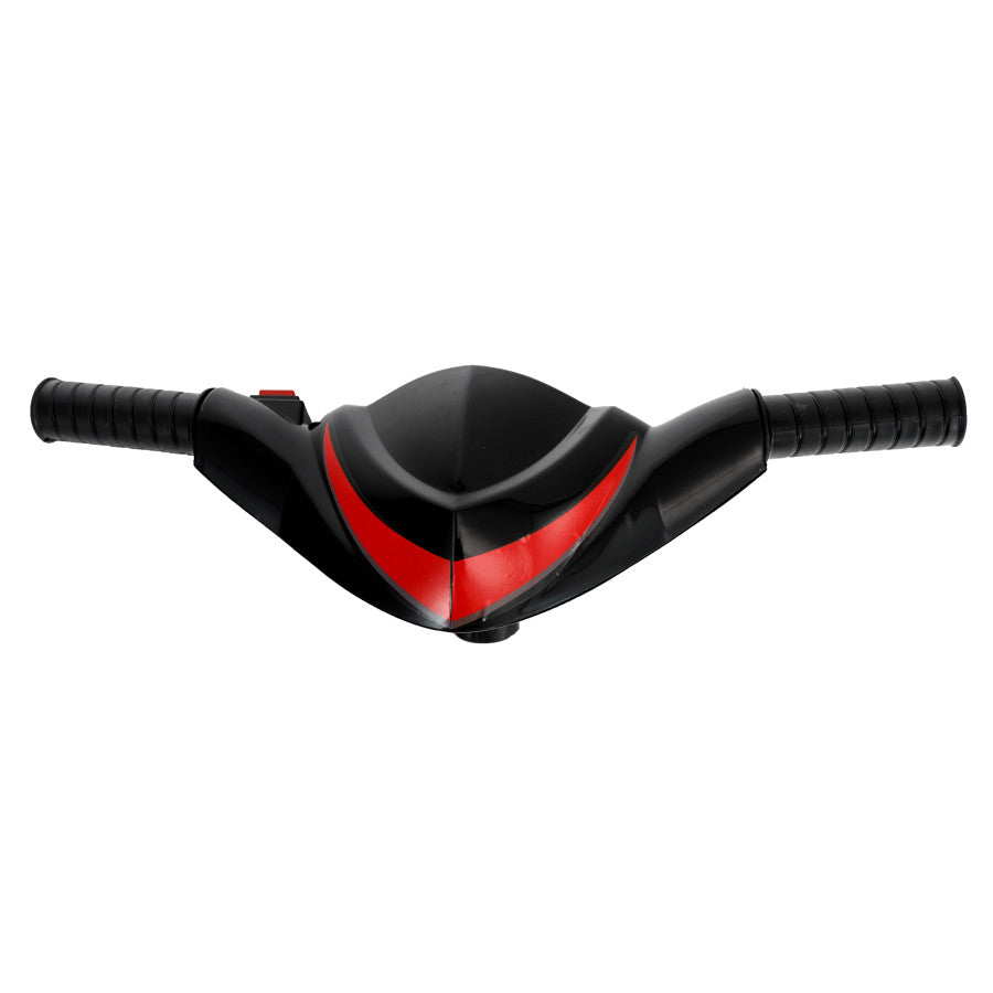 6V MINI QUAD Handlebar BLK/RED