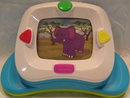 Triple Fun Activity Centers Replacement Screen Pod Toy Tray, World Explorer