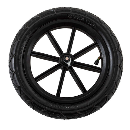 ASY,FR WHL,BLK/BLK,INVIGR8 JOG