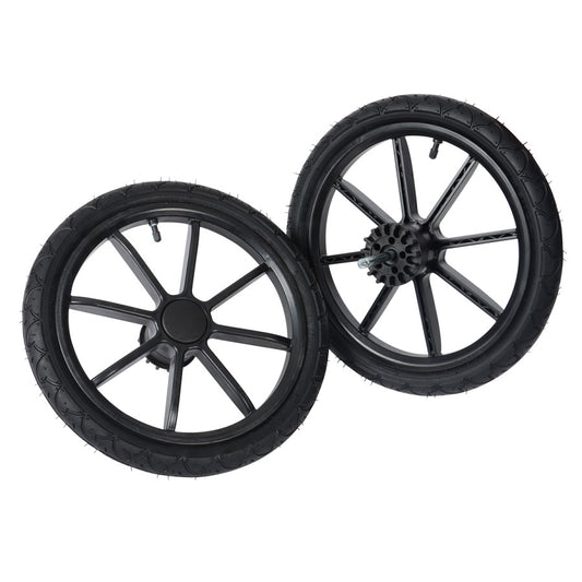 ASY,RR WHL,BLK/BLK,INVIGR8 JOG