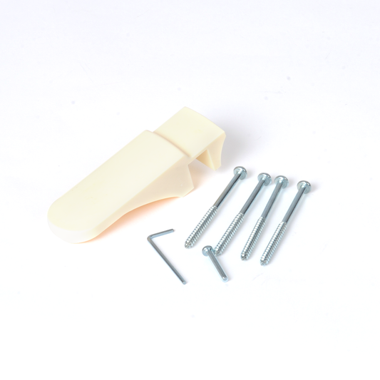 ASY,INST/HDWR,SCR STEP,WHITE