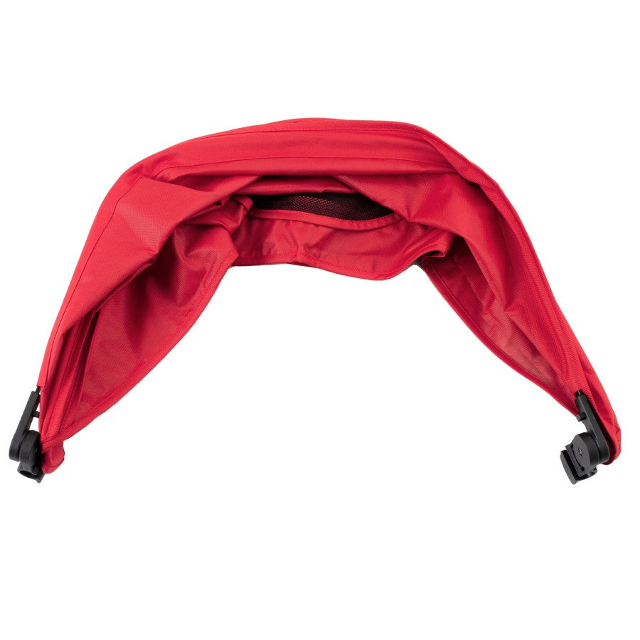 Pivot with SafeMax Travel Systems Replacement Stroller Canopy, Salsa Red